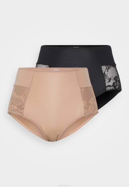 2\'li külot siyah/nude Anna Field F202987 kadınlar