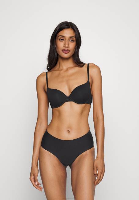 3'lü t-shirt sütyen siyah/ten rengi/kahverengi Anna Field F202944 kadınlar