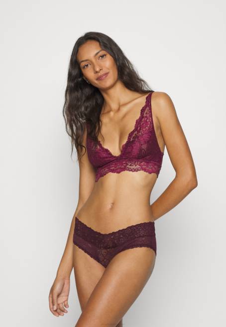 3pp bralet büstiyer siyah/bej/koyu kırmızı Anna Field F202936 kadınlar