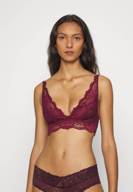 3pp bralet büstiyer siyah/bej/koyu kırmızı Anna Field F202936 kadınlar