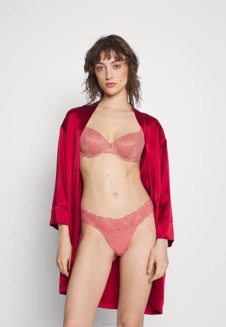 5'li tanga pembe/siyah Anna Field F202980 kadınlar