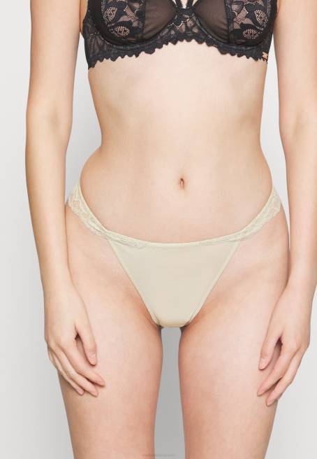 5\'li tanga ten rengi/siyah Anna Field F2021007 kadınlar