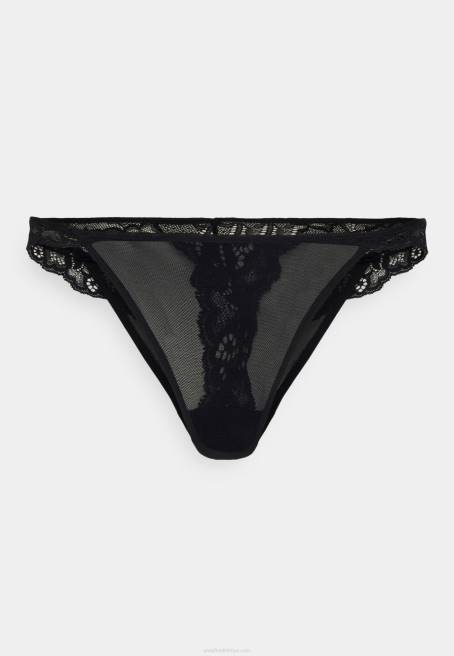 5\'li tanga ten rengi/siyah Anna Field F2021007 kadınlar