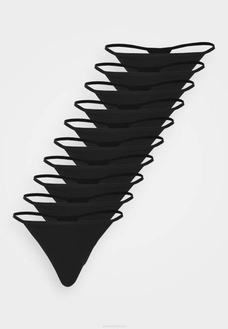 cody 10pp pamuklu tanga siyah tanga Anna Field F202986 kadınlar