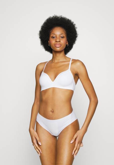 edison 2'li balensiz tişört sütyen beyaz/gri Anna Field F202915 kadınlar