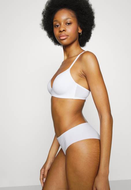 edison 2\'li balensiz tişört sütyen beyaz/gri Anna Field F202915 kadınlar