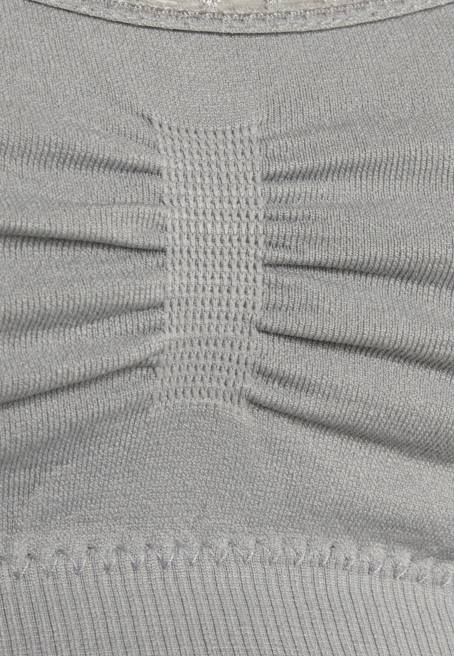 hamile dikişsiz sütyen 2\'li büstiyer gri/siyah Anna Field F202952 kadınlar