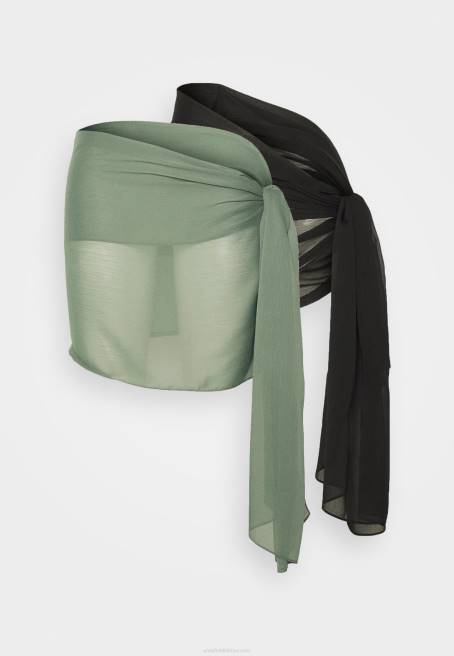 2\'li plaj aksesuarı paketi haki/siyah Anna Field F202750 kadınlar