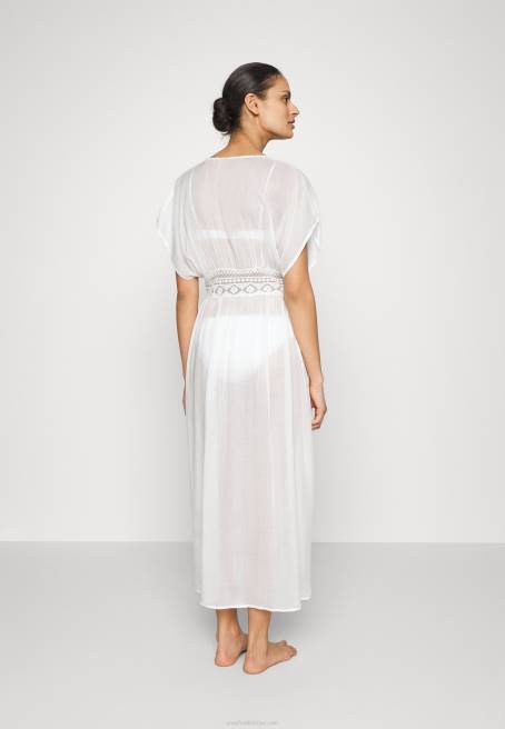 işlemeli örtü 802 siyah plaj aksesuarı 001 beyaz Anna Field F202741 kadınlar