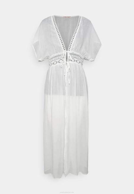 işlemeli örtü 802 siyah plaj aksesuarı 001 beyaz Anna Field F202741 kadınlar