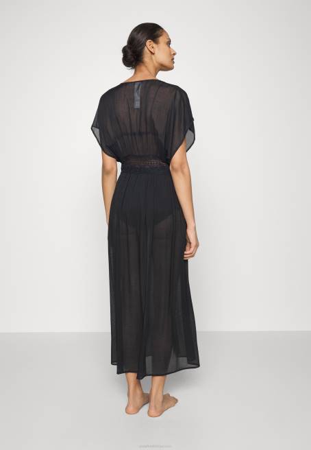 işlemeli örtü 802 siyah plaj aksesuarı 802 siyah Anna Field F202739 kadınlar