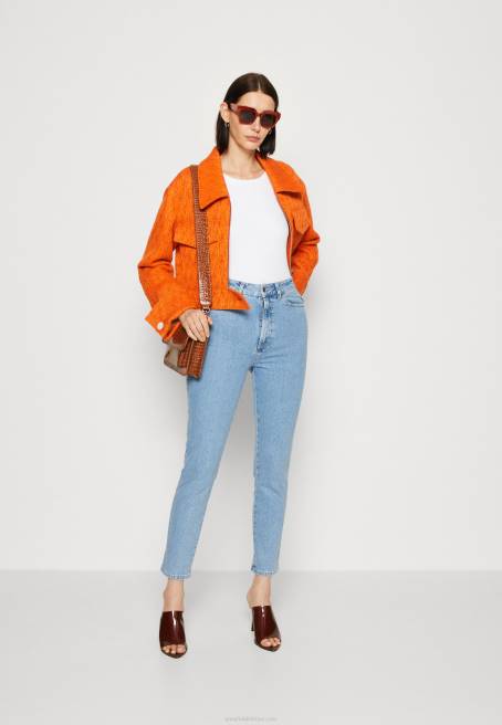 dar kesim kot pantolon açık mavi kot Anna Field F202663 kadınlar