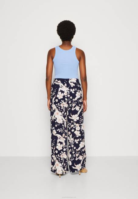 pantolon siyah/kırık beyaz/çok renkli Anna Field F202619 kadınlar