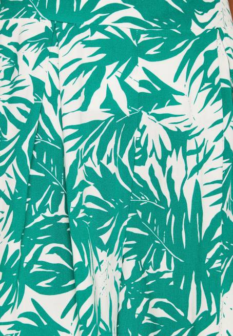 şort yeşil/kırık beyaz Anna Field F202861 kadınlar