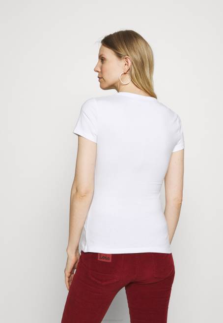 2\'li basic t-shirt beyaz Anna Field F202252 kadınlar