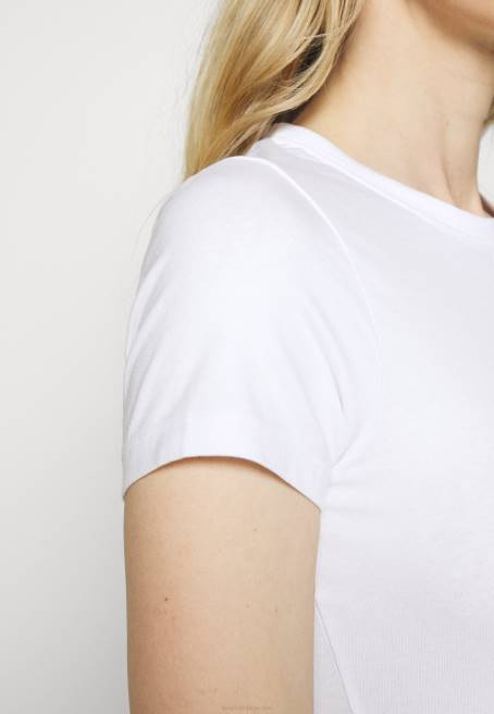 2\'li basic t-shirt beyaz Anna Field F202252 kadınlar