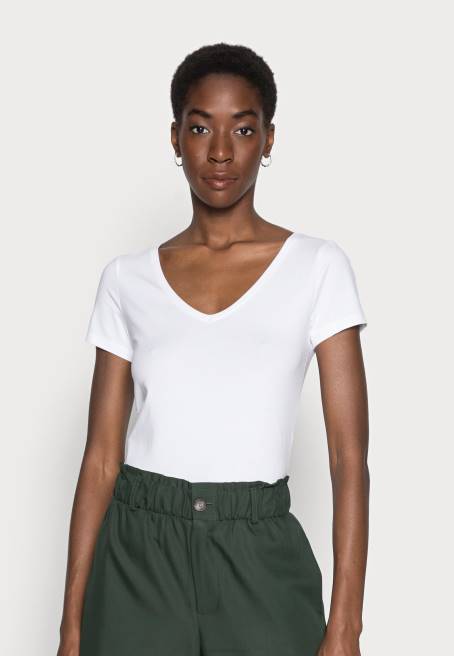 2\'li basic tişört beyaz/siyah Anna Field F202300 kadınlar