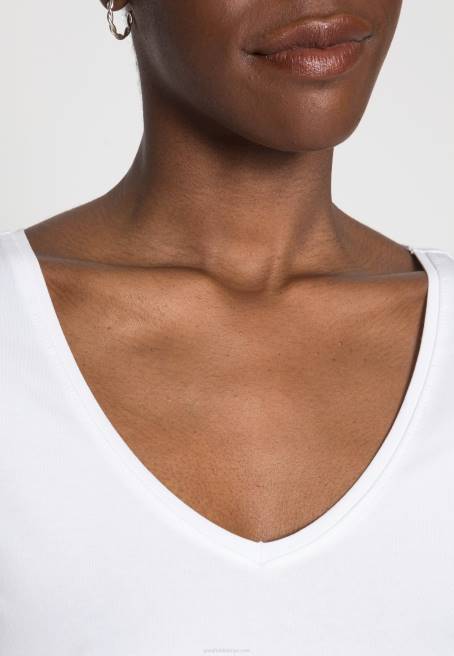 2\'li basic tişört beyaz/siyah Anna Field F202300 kadınlar