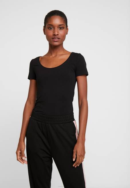 2\'li basic tişört siyah/beyaz Anna Field F202293 kadınlar