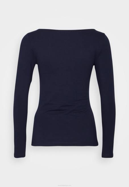 2\'li uzun kollu üst beyaz/lacivert Anna Field F202587 kadınlar