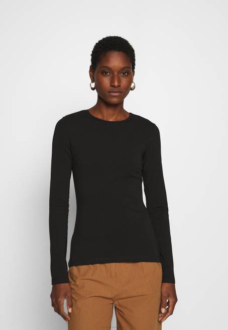 2\'li uzun kollu üst beyaz/siyah Anna Field F202515 kadınlar