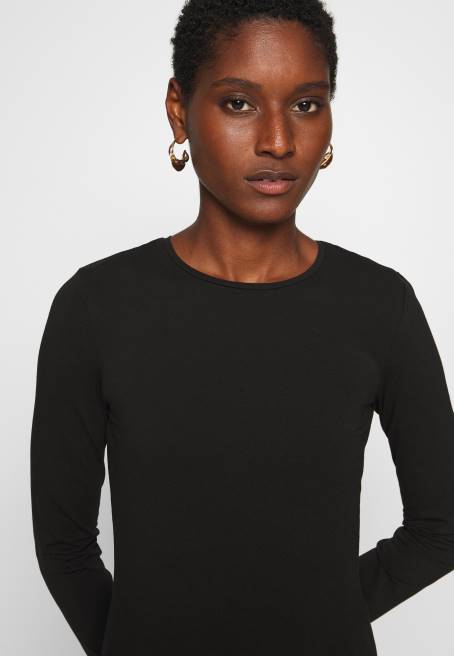 2\'li uzun kollu üst beyaz/siyah Anna Field F202515 kadınlar