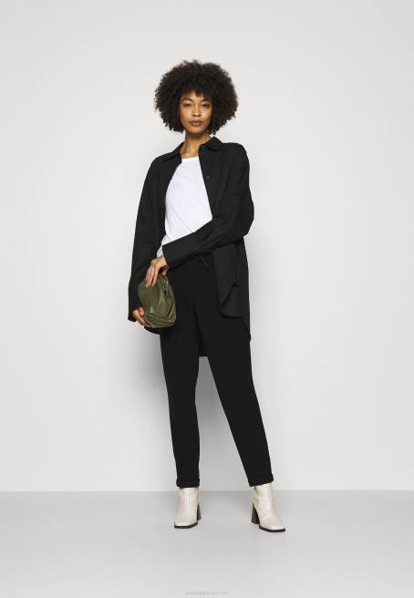 2'li uzun kollu üst beyaz/siyah Anna Field F202519 kadınlar