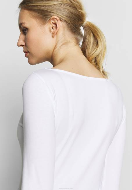 2\'li uzun kollu üst deniz mavisi/beyaz Anna Field F202539 kadınlar