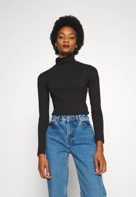 2\'li uzun kollu üst siyah Anna Field F202588 kadınlar