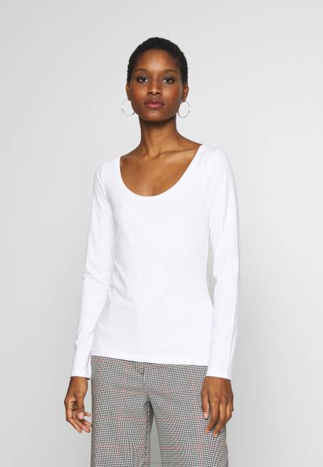 2\'li uzun kollu üst siyah/beyaz Anna Field F202513 kadınlar