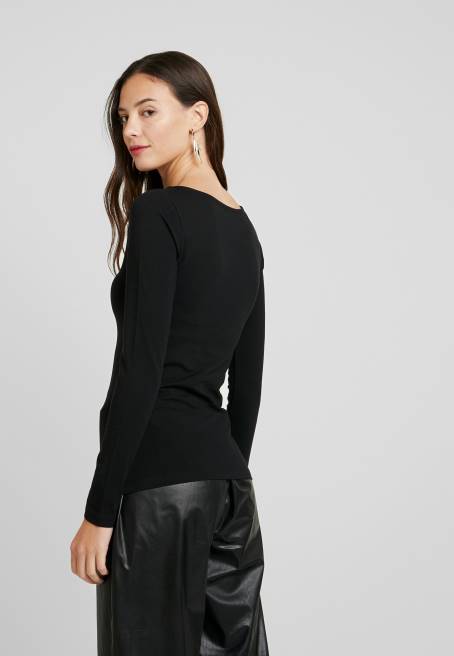 2\'li uzun kollu üst siyah/beyaz Anna Field F202550 kadınlar