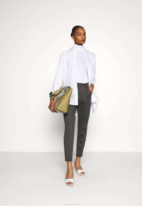 2'li uzun kollu üst siyah/beyaz Anna Field F202551 kadınlar