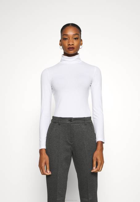 2\'li uzun kollu üst siyah/beyaz Anna Field F202551 kadınlar