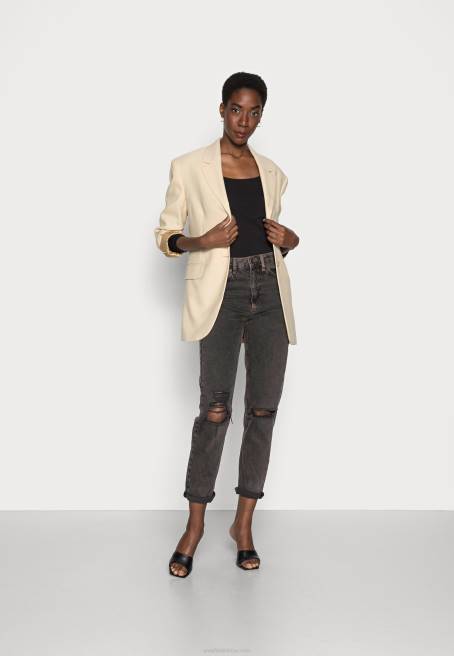 2'li uzun kollu üst siyah/siyah Anna Field F202524 kadınlar