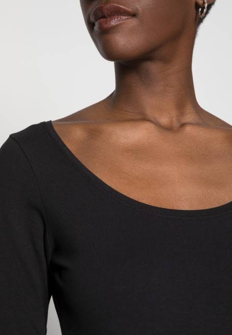 2\'li uzun kollu üst siyah/siyah Anna Field F202524 kadınlar