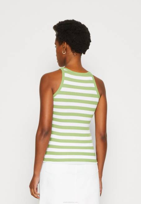 2 paket üst kırık beyaz/yeşil Anna Field F202479 kadınlar