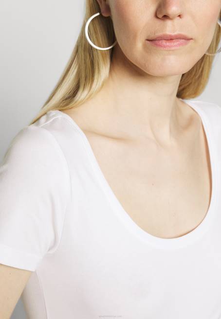 3\'lü basic t-shirt beyaz Anna Field F202328 kadınlar