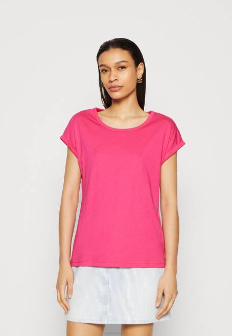 3\'lü basic t-shirt beyaz/alacalı açık gri Anna Field F202344 kadınlar