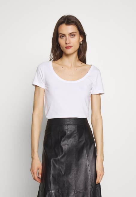 3\'lü basic t-shirt beyaz/deve/siyah Anna Field F202380 kadınlar