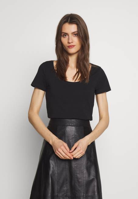 3\'lü basic t-shirt beyaz/deve/siyah Anna Field F202380 kadınlar