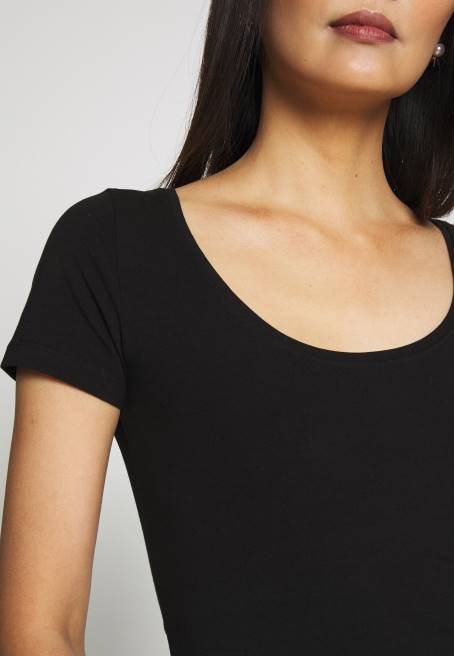 3\'lü basic t-shirt siyah Anna Field F202273 kadınlar