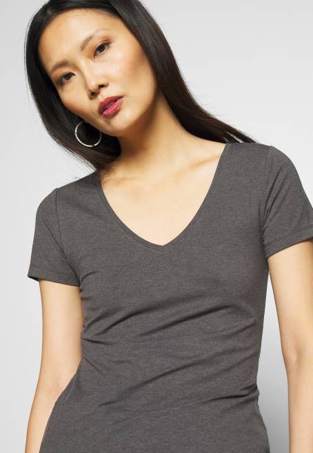 3\'lü basic t-shirt siyah beyaz Anna Field F202324 kadınlar