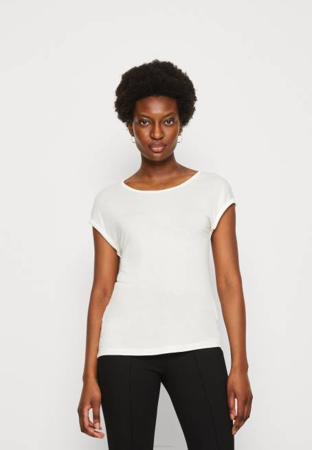 3\'lü basic tişört bej/kırık beyaz/kırmızı Anna Field F202301 kadınlar