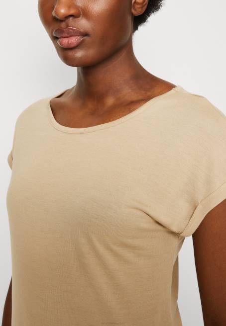 3\'lü basic tişört bej/kırık beyaz/kırmızı Anna Field F202301 kadınlar