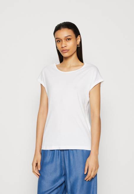 3\'lü basic tişört beyaz/benekli açık gri/koyu sarı Anna Field F202308 kadınlar