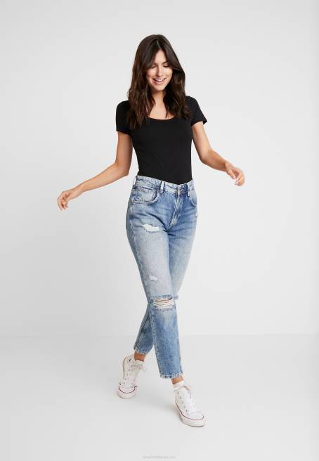 3'lü basic tişört beyaz/siyah/koyu gri Anna Field F202312 kadınlar