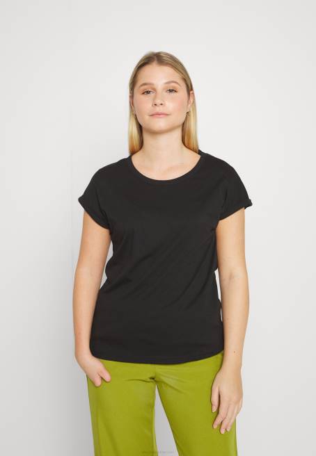 3\'lü basic tişört koyu kırmızı/beyaz/siyah Anna Field F202352 kadınlar