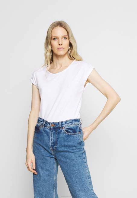 3\'lü basic tişört siyah/beyaz/açık gri benekli Anna Field F202266 kadınlar