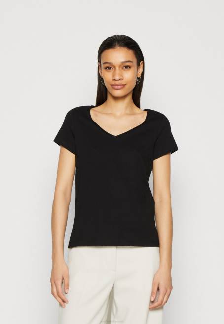 3\'lü basic tişört siyah/beyaz/açık gri benekli Anna Field F202284 kadınlar