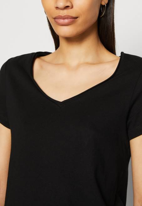 3\'lü basic tişört siyah/beyaz/açık gri benekli Anna Field F202284 kadınlar